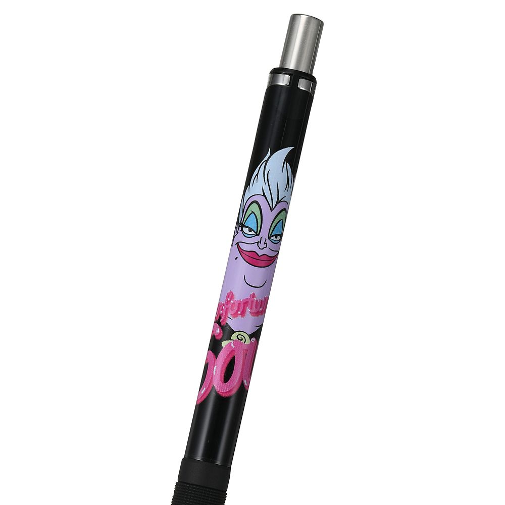 公式 ショップディズニー アースラ オレンズ0 5 シャープペンシル メタルグリップ リトル マーメイド