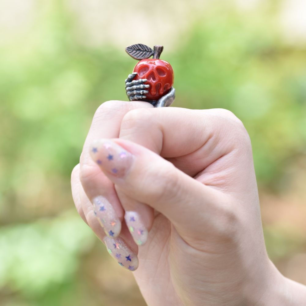 【キューポット】リング/白雪姫毒リンゴ　13号