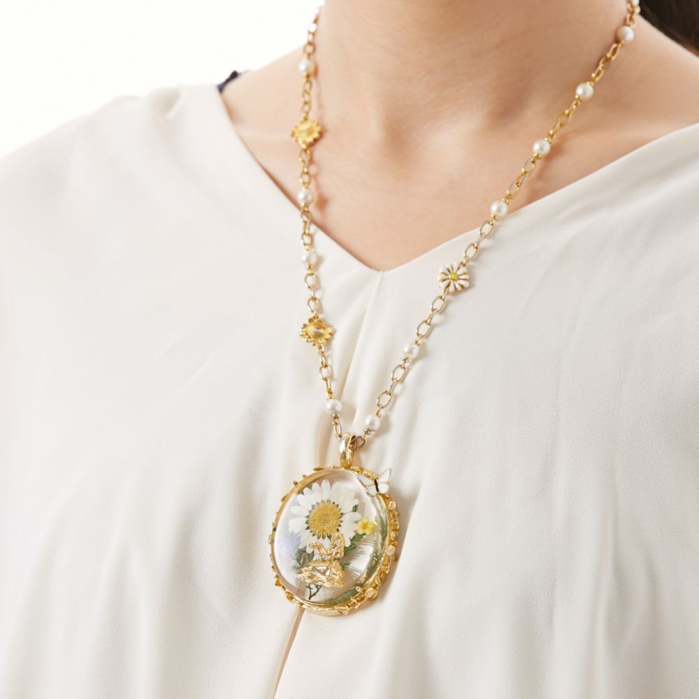 【キューポット】アリス/ネックレス　フラワー