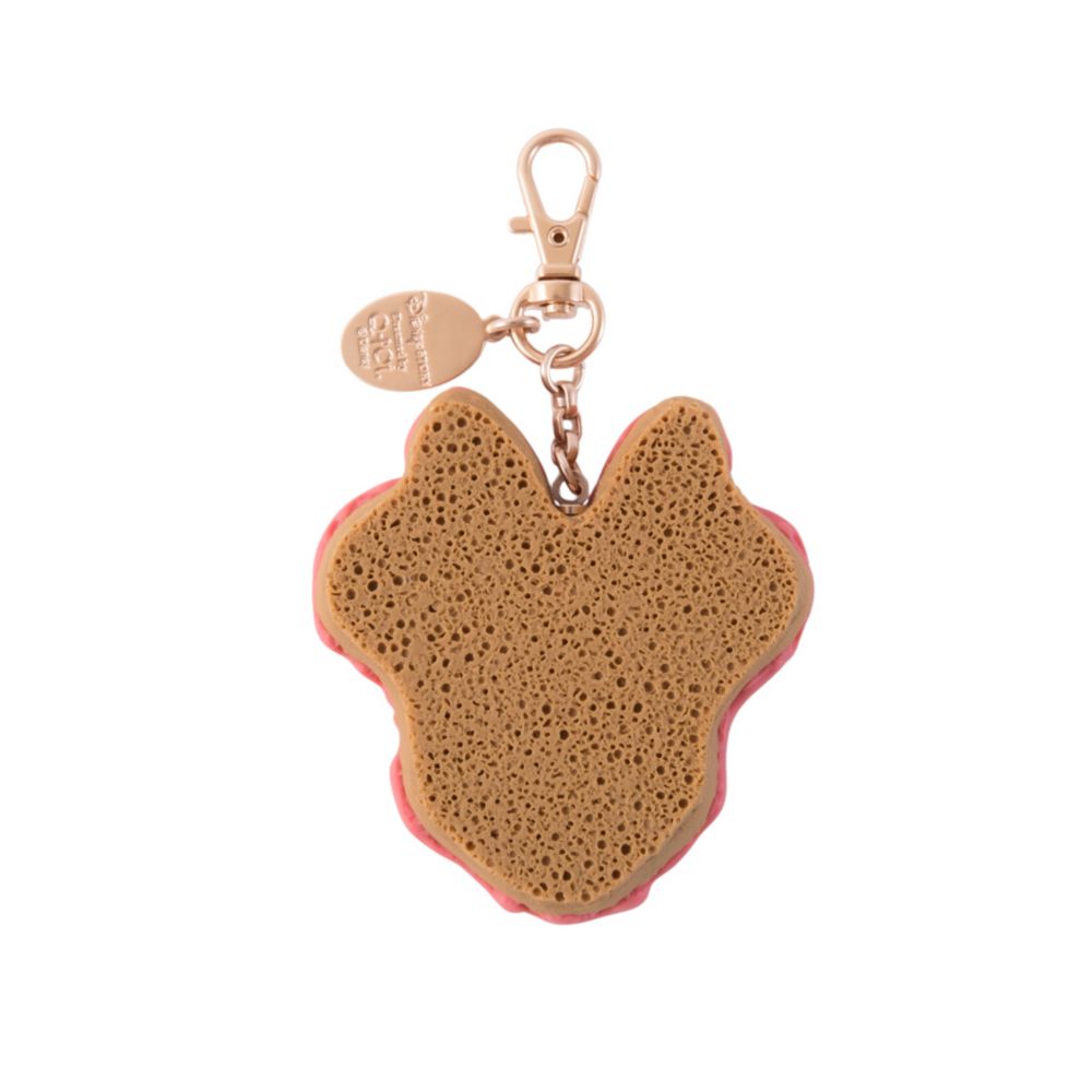 【キューポット】ミニーマウス/バッグチャーム　ストロベリーチョコレートケーキ