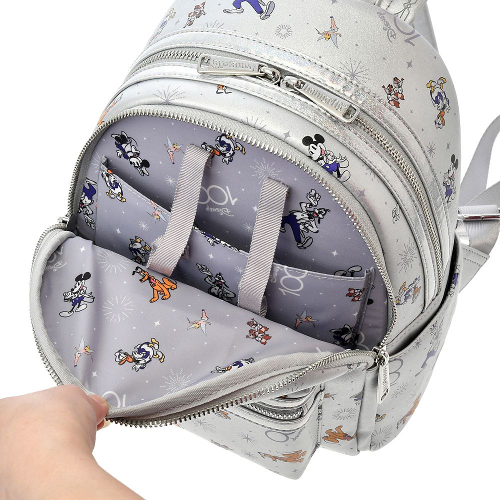 愛用 カリフォルニア ディズニー リュック Loungefly 限定 100周年