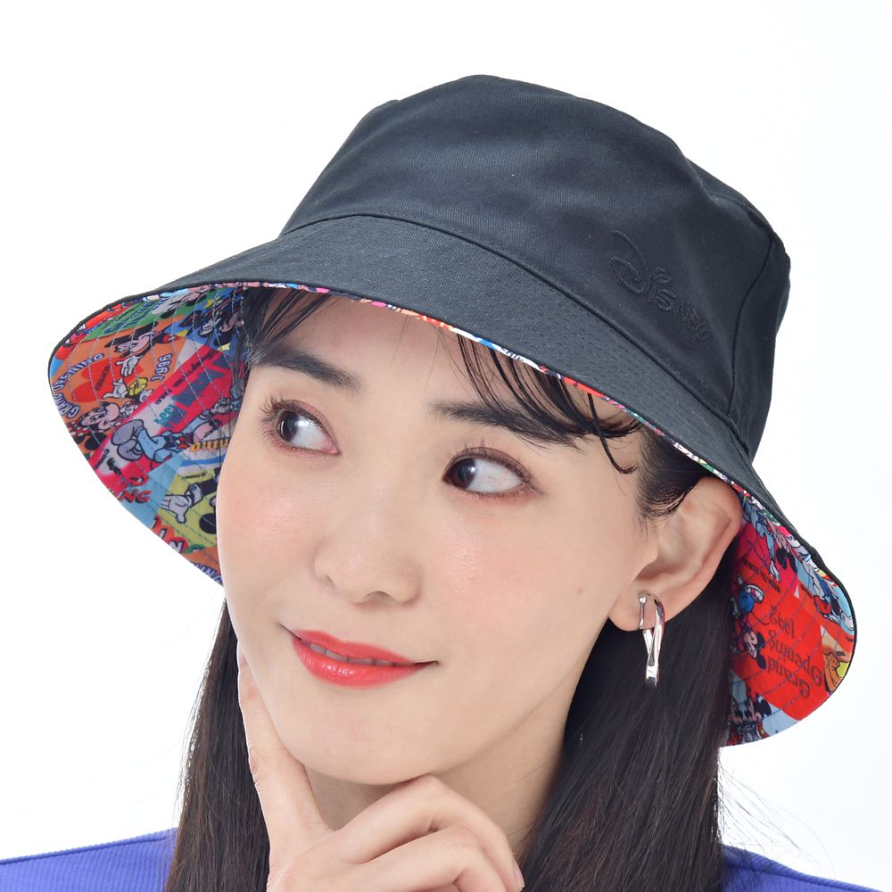 公式 ショップディズニー ミッキー フレンズ 帽子 ハット リバーシブル Disney Store Japan 30th Anniversary Historical Card