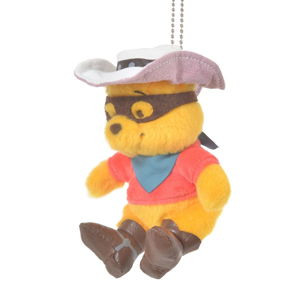 公式 ショップディズニー プーさん ぬいぐるみキーホルダー キーチェーン Western Pooh