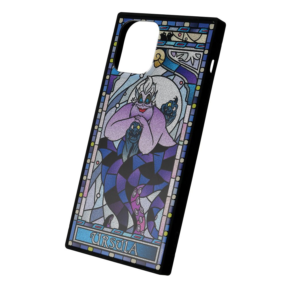 公式 ショップディズニー アースラ フロットサム ジェットサム Iphone 12 12 Pro用スマホケース カバー グリッター Tileケース Disney Villains 21