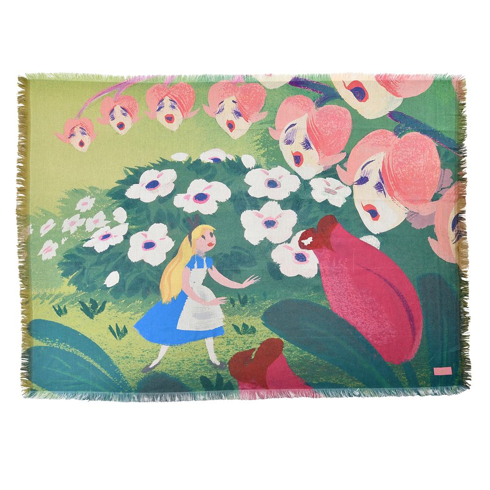 【公式】ディズニーストア.jp | アリス ブランケット 大判 Alice in Wonderland by Mary Blair