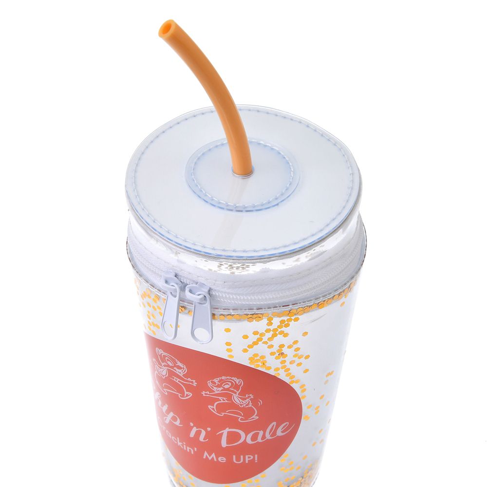 公式 ショップディズニー チップ デール 筆箱 ペンケース ストロータンブラー型