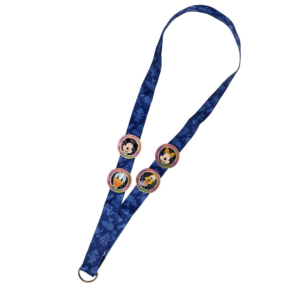 公式 ショップディズニー 再入荷 ミッキー フレンズ ピンバッジ ストラップ付き スターターセット Walt Disney World 50th Celebration