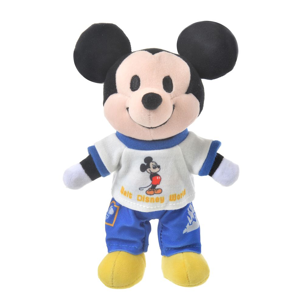 公式 ショップディズニー Nuimos ぬいぐるみ専用コスチューム Tシャツ パンツ ミッキープリント Walt Disney World 50th Vault