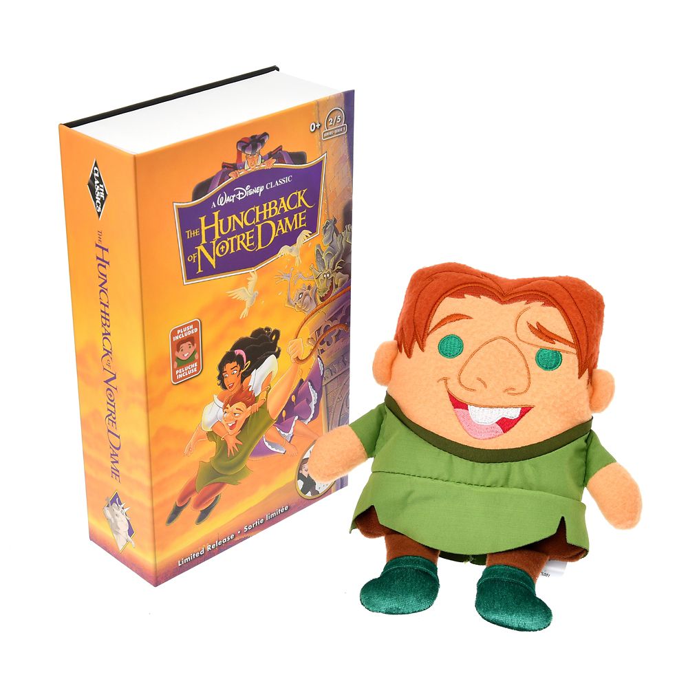 公式 ショップディズニー カジモド ぬいぐるみ Vhs風ボックス入り ノートルダムの鐘 アニバーサリー