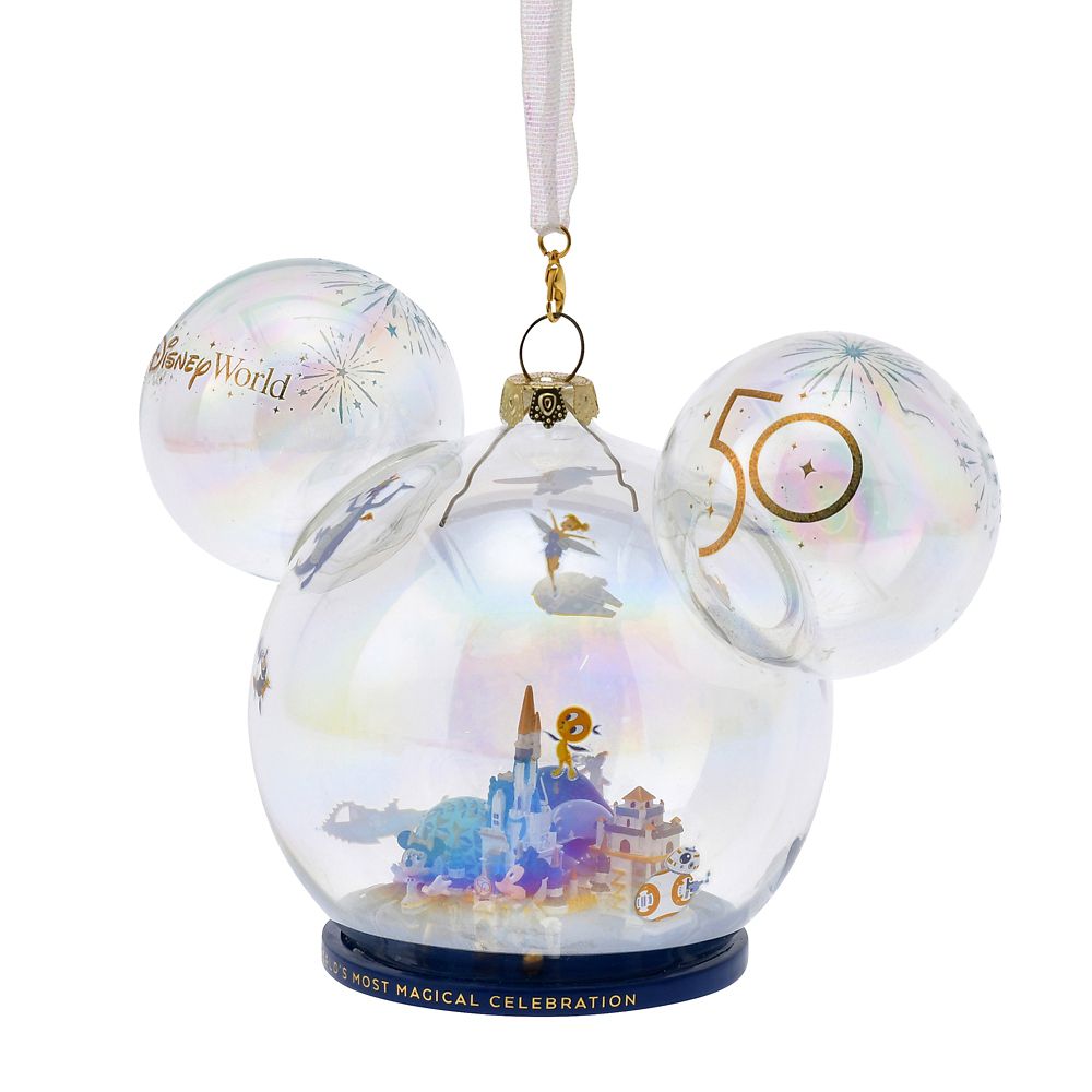 公式 ショップディズニー 再入荷 ミッキー ミニー オーナメント Walt Disney World 50th Celebration