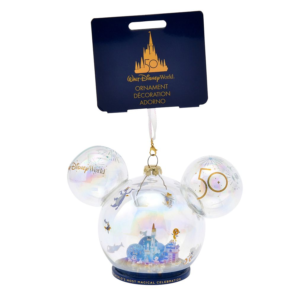 公式 ショップディズニー 再入荷 ミッキー ミニー オーナメント Walt Disney World 50th Celebration