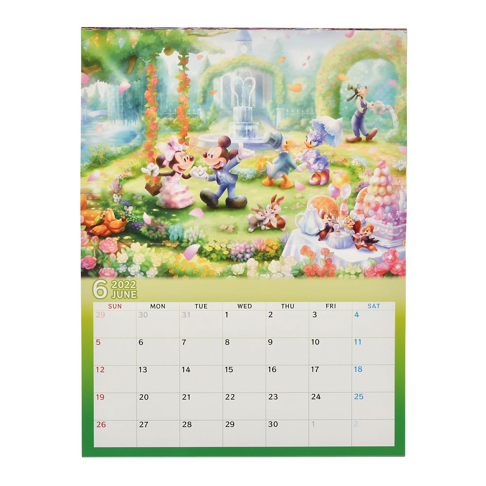 公式 ショップディズニー ミッキー フレンズ 壁掛けカレンダー 22 Calendars Organizers