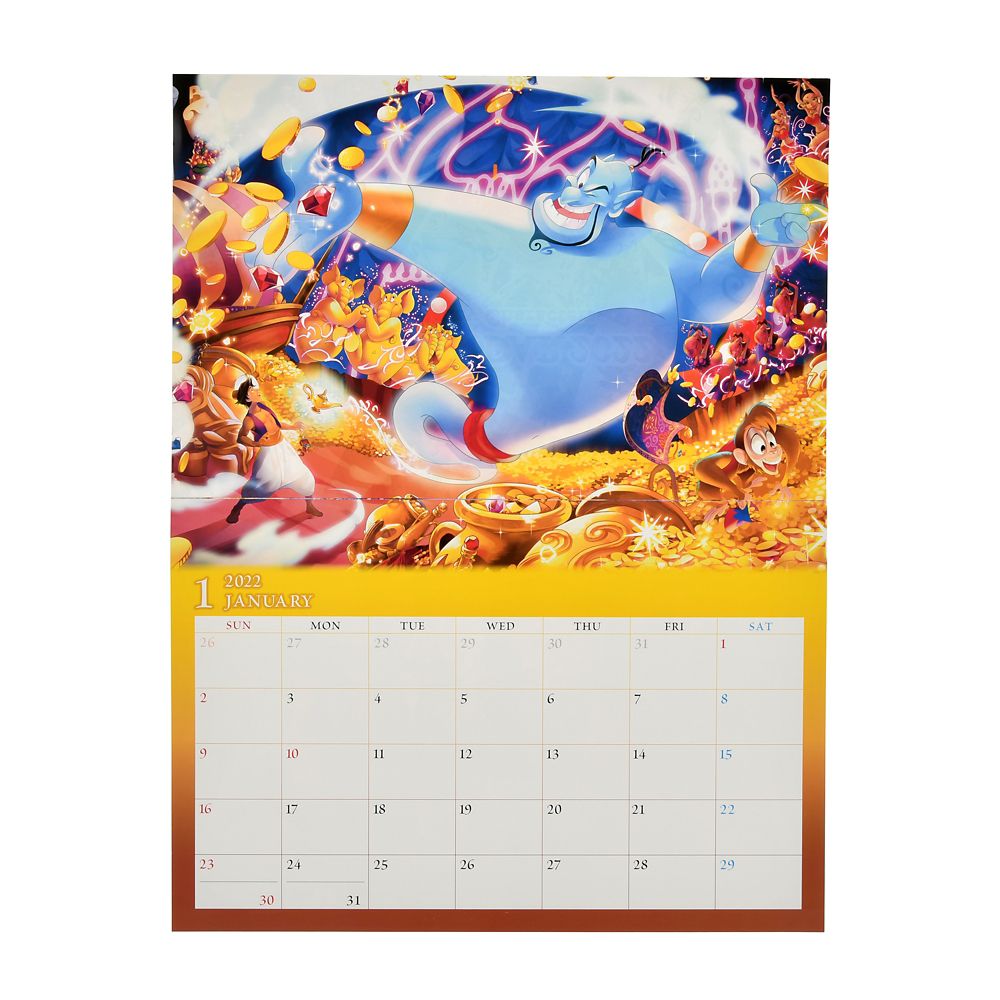 公式 ショップディズニー ディズニーキャラクター 壁掛けカレンダー 22 Calendars Organizers