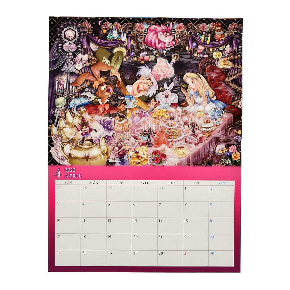 公式 ショップディズニー ディズニーキャラクター 壁掛けカレンダー 22 Calendars Organizers