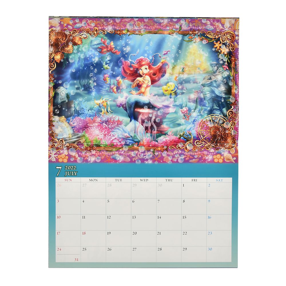 公式 ショップディズニー ディズニーキャラクター 壁掛けカレンダー 22 Calendars Organizers