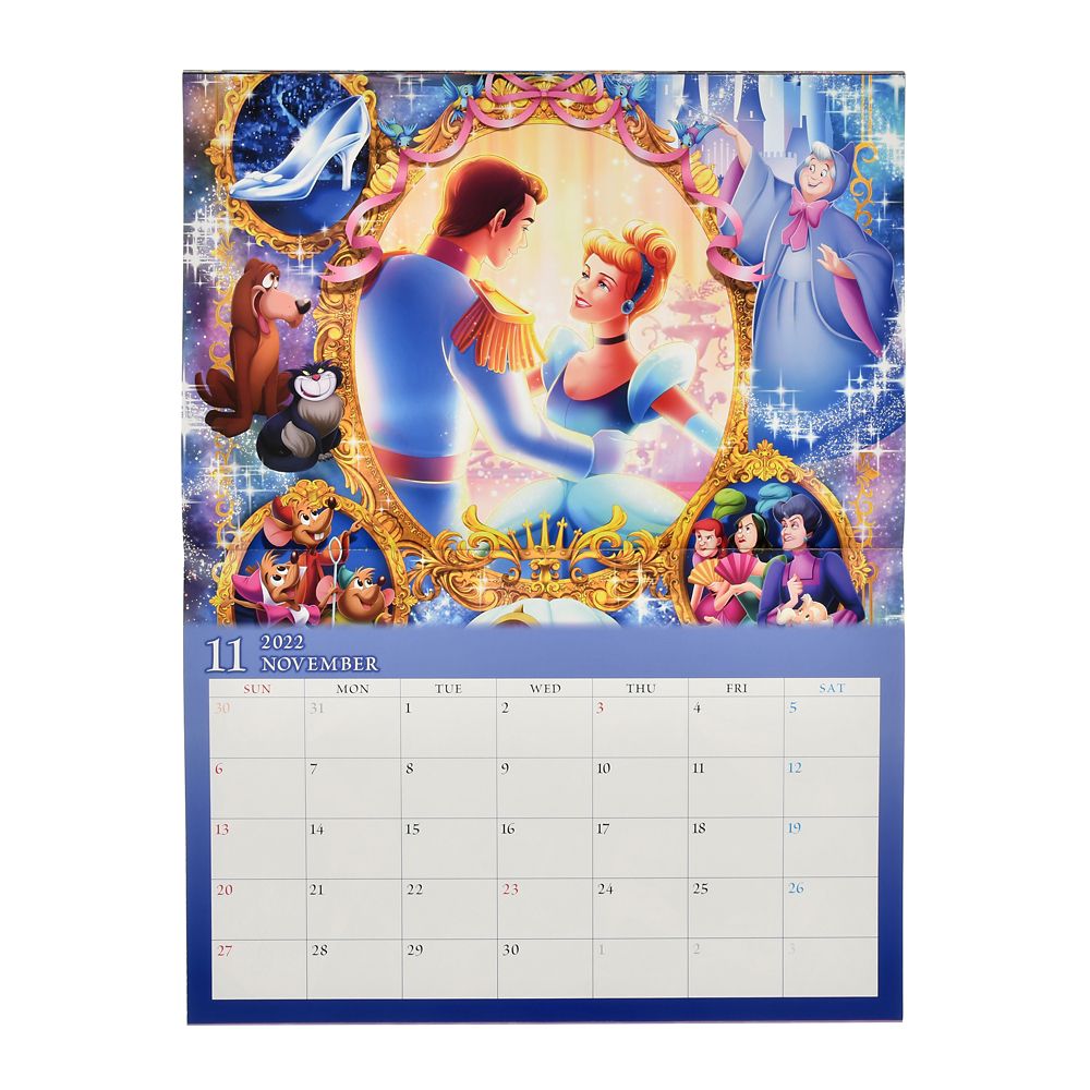 公式 ショップディズニー ディズニーキャラクター 壁掛けカレンダー 22 Calendars Organizers