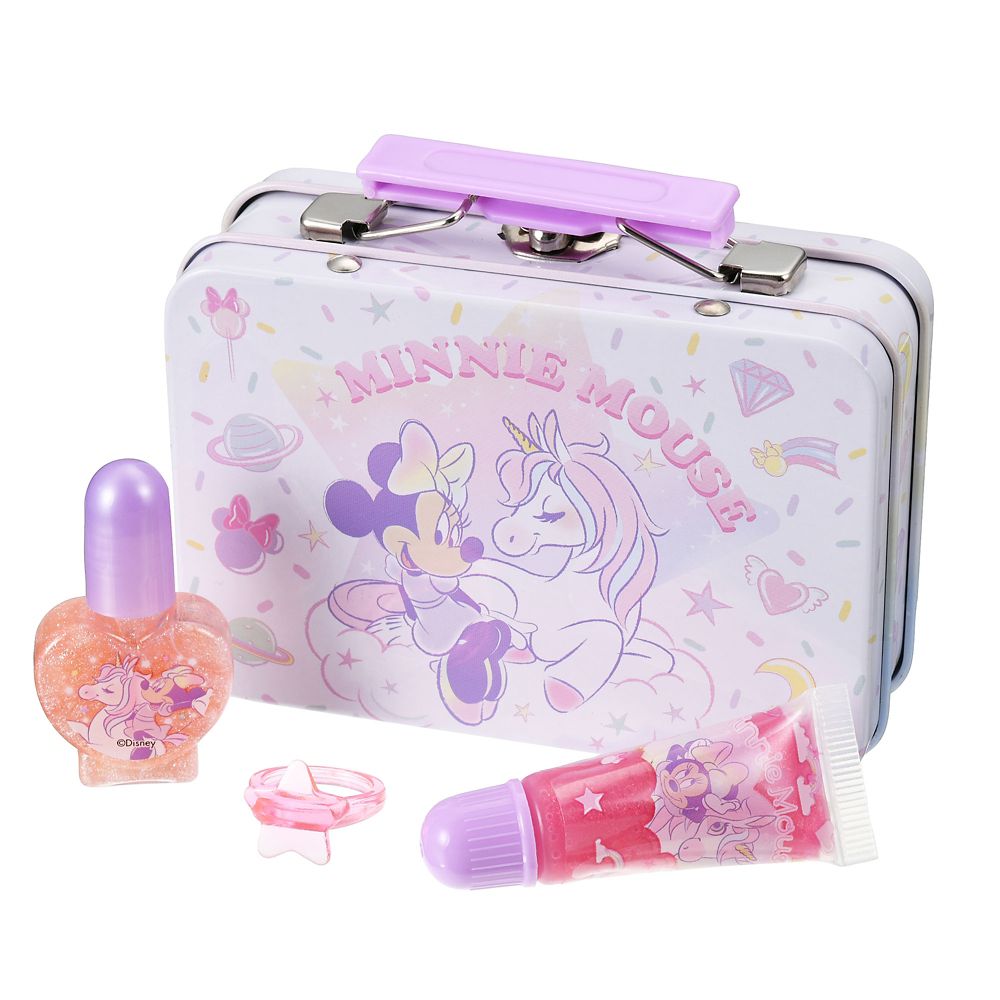 公式 ショップディズニー ミニー キッズ用コスメセット 缶ケース入り ユニコーン