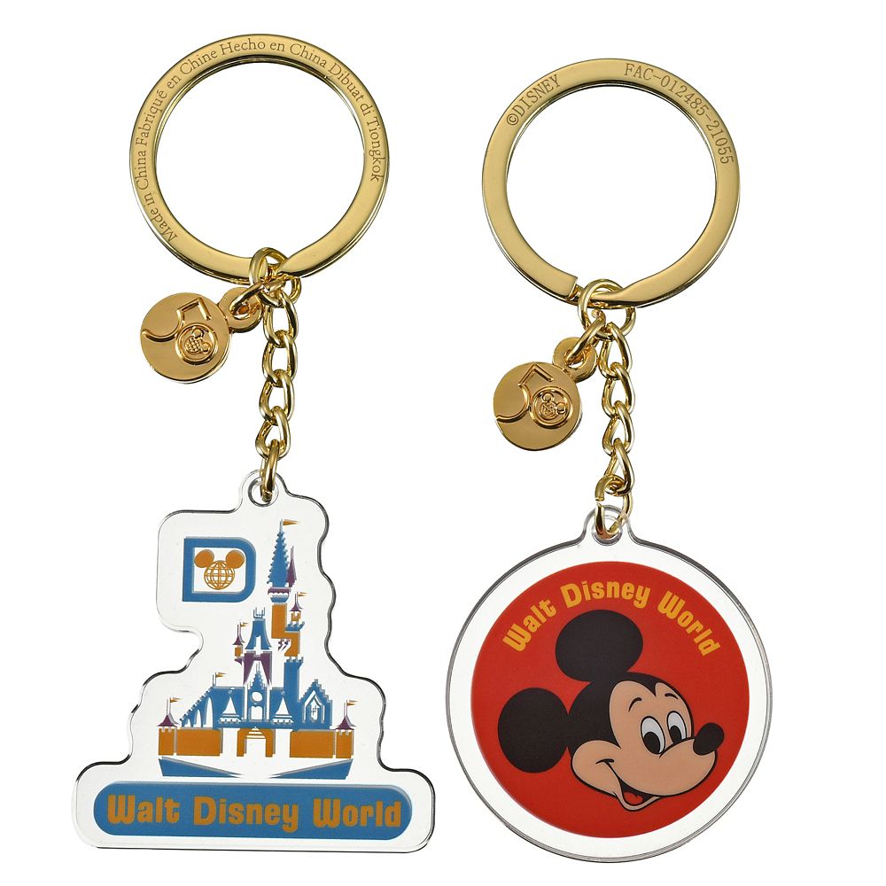 更新！WDW 50周年記念 ディズニー ピンバッジ キーチェーン チャーム 更新！WDW 50周年記念 ディズニー ピンバッジ キーチェーン チャーム