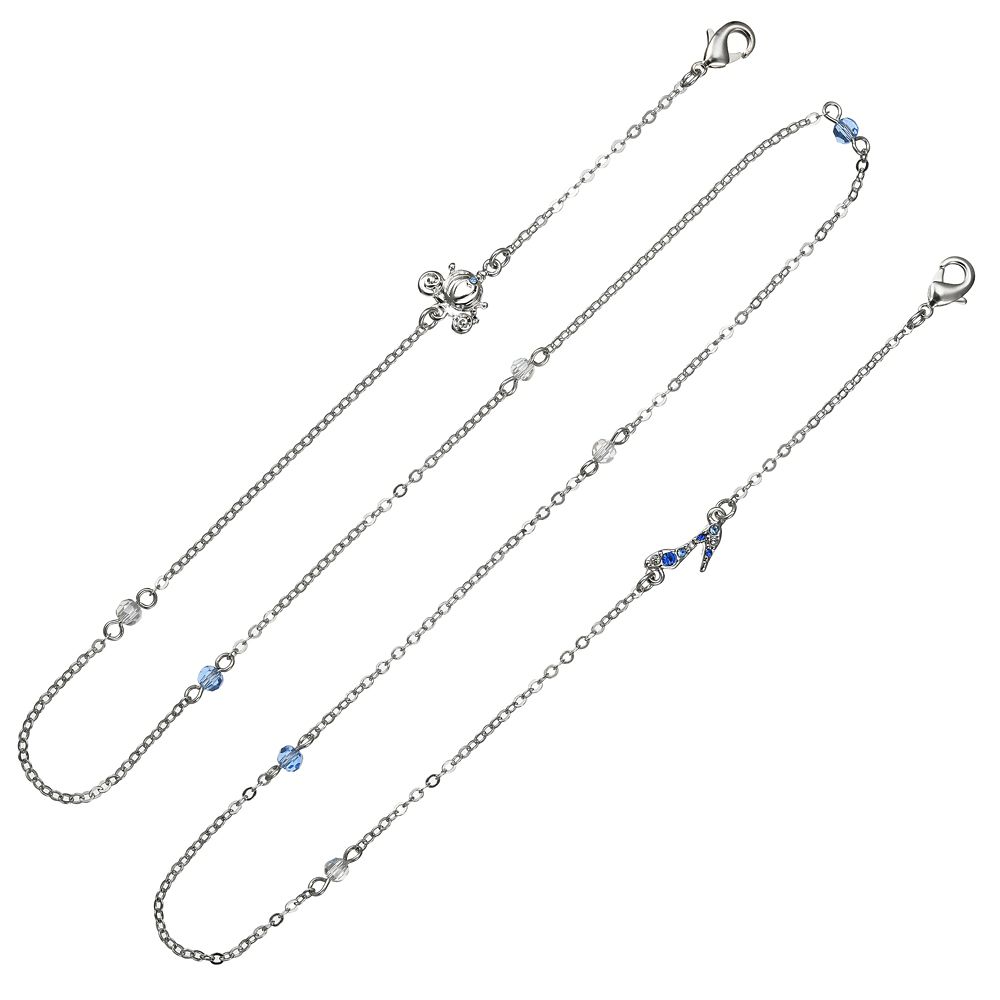 公式 ショップディズニー シンデレラ マスクチェーン カボチャの馬車 ガラスの靴