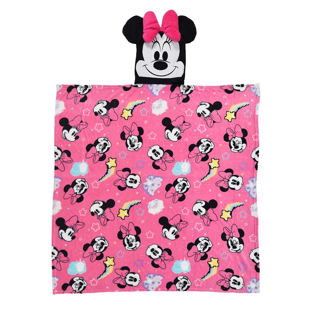 公式 ショップディズニー ミニー ブランケット フード Enjoy Winter