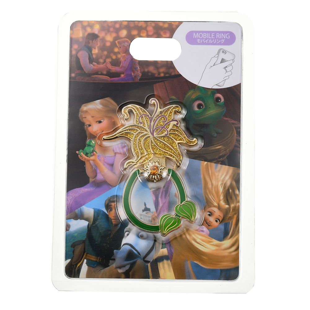 公式 ショップディズニー 塔の上のラプンツェル スマートフォンリング 魔法の花 Tangled