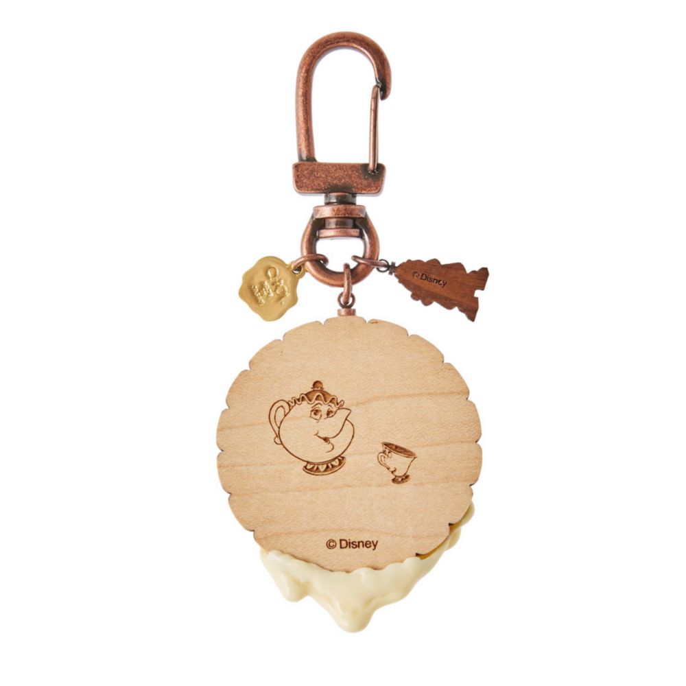 【キューポット】美女と野獣/キーホルダー　ルミエール・ビスケット