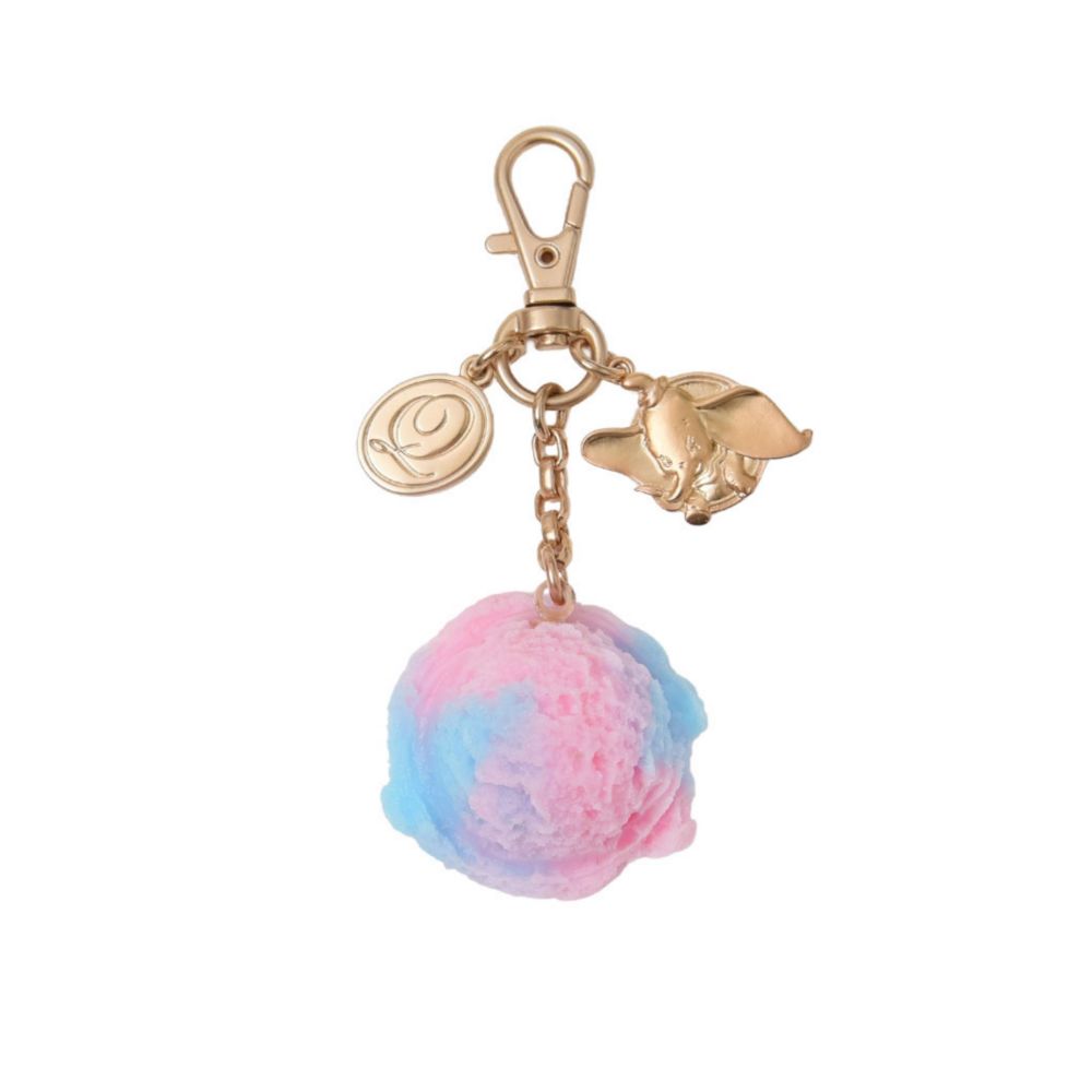 【キューポット】ダンボ/バッグチャーム　コットンキャンディアイス