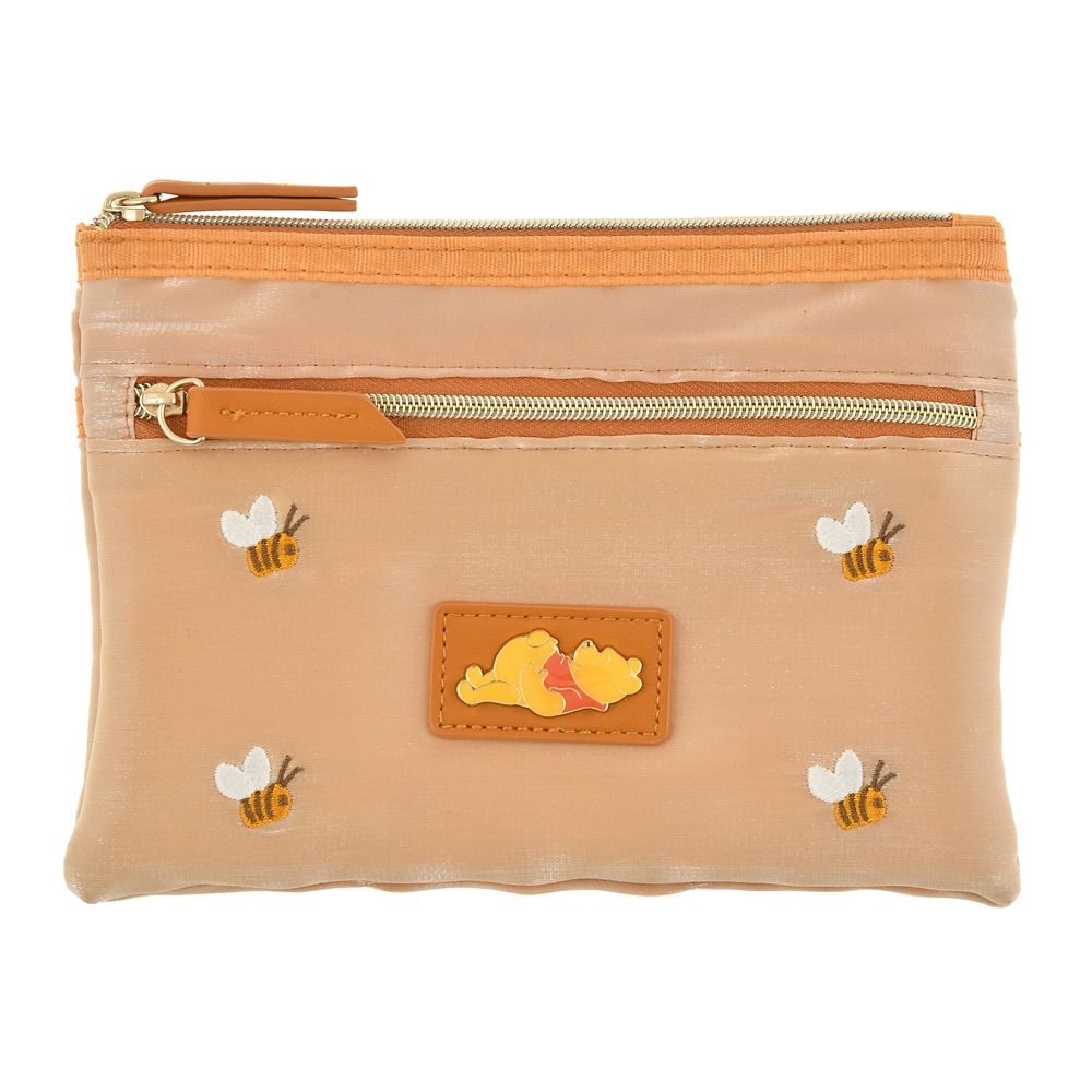 公式 ショップディズニー プーさん ポーチ フラット 刺しゅう