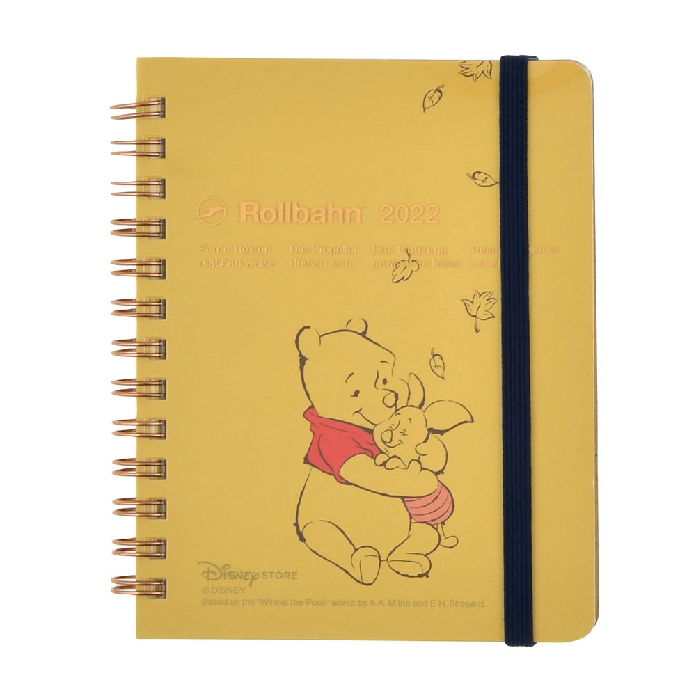 公式 ショップディズニー デルフォニックス プーさん ピグレット Rollbahn 手帳 スケジュール帳 M 22 Calendars Organizers