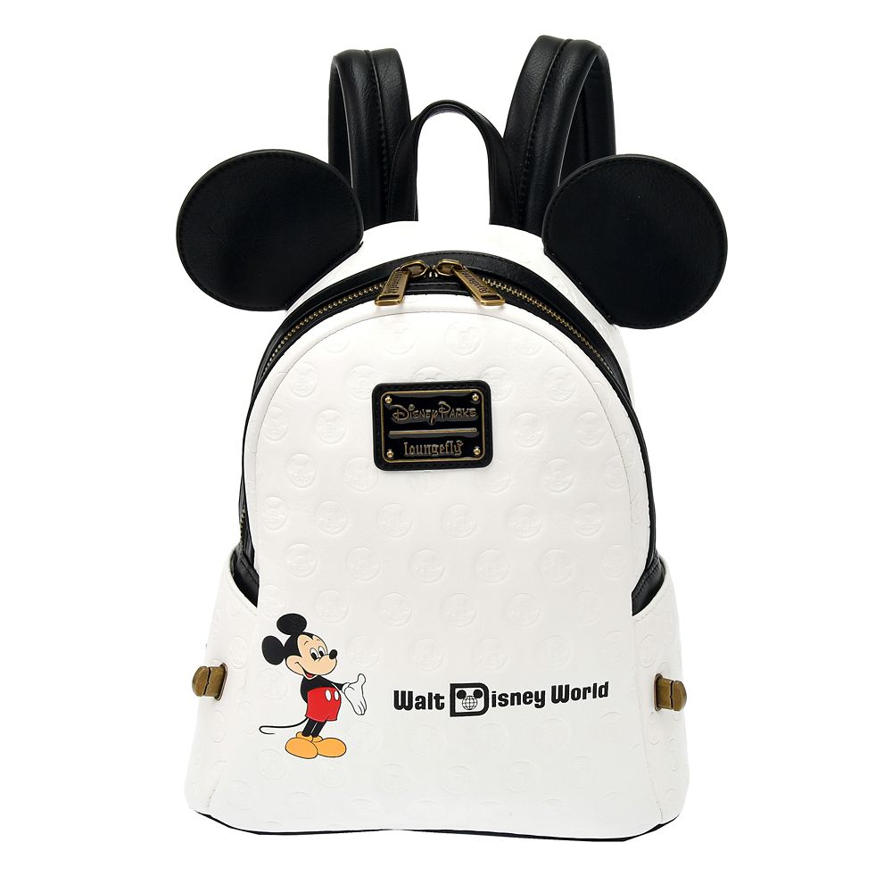 公式 ショップディズニー 再入荷 Loungefly ミッキー リュックサック バックパック 3way Walt Disney World 50th Vault