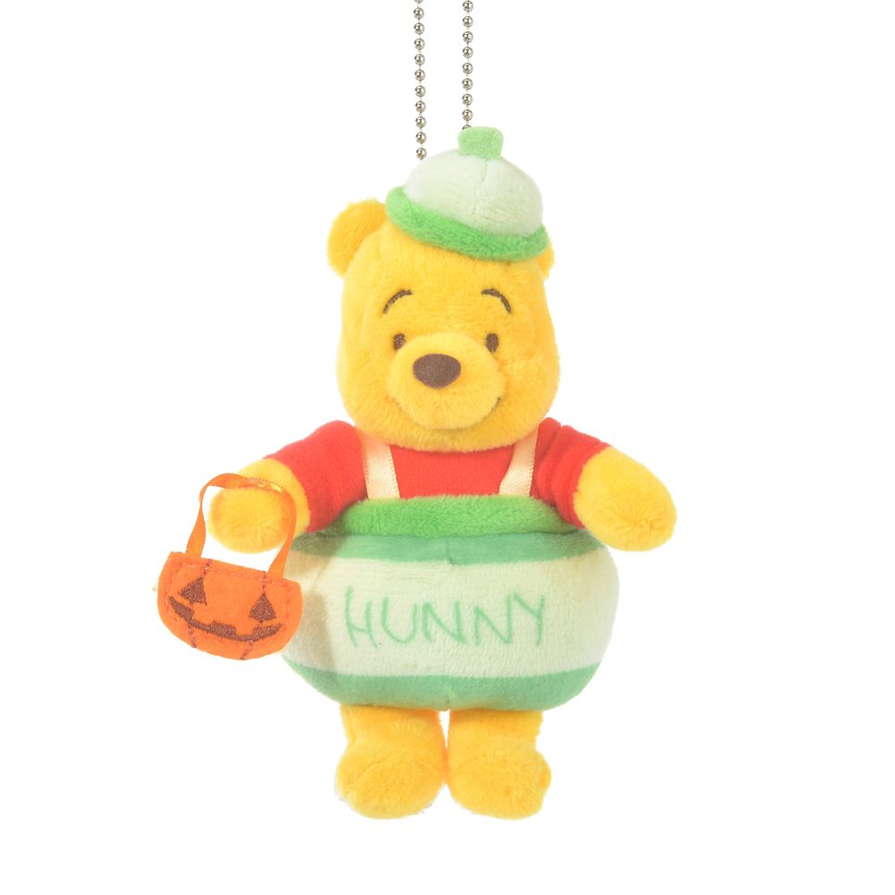 公式 ショップディズニー プーさん ぬいぐるみキーホルダー キーチェーン Halloween Pooh