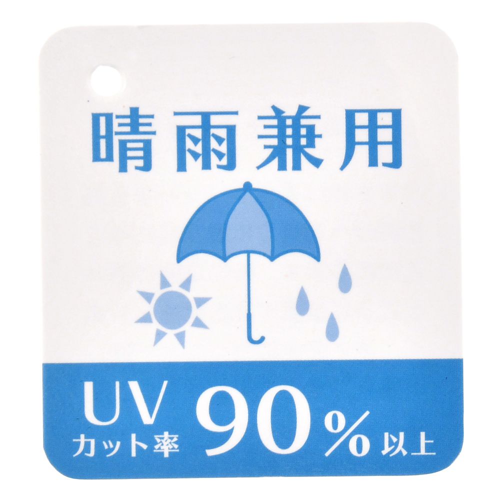 公式 ショップディズニー チップ デール 傘 折りたたみ式 晴雨兼用 ウォーターカラー サマー