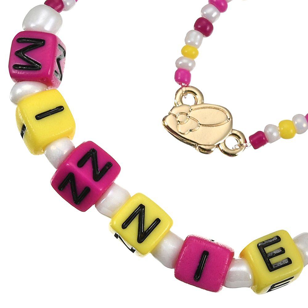 公式 ショップディズニー ミニー ブレスレット リング ビーズ