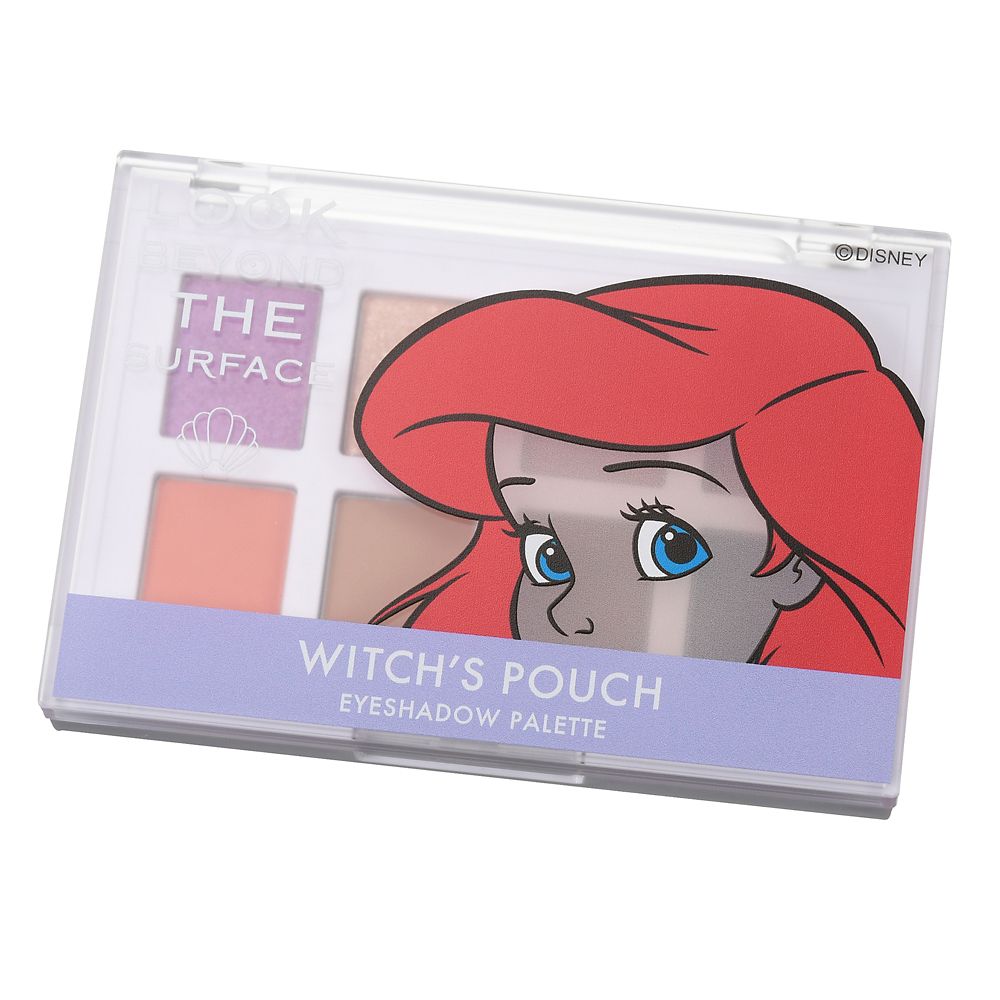 公式 ショップディズニー Witch S Pouch ディズニーストア限定 アリエル アイシャドウ パレット Coral Field Look At Me