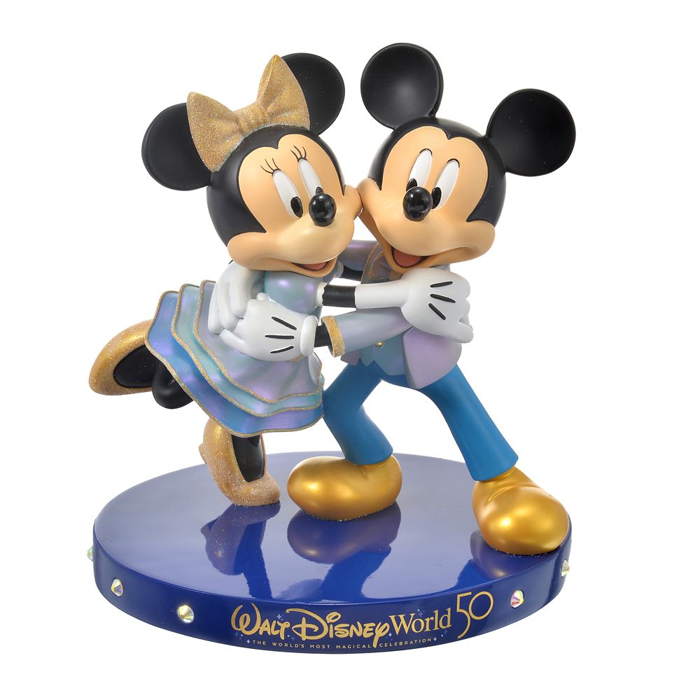 【ディズニー公式】再入荷/ミッキーu0026ミニー フィギュア Walt Disney WORLD 50th Celebration