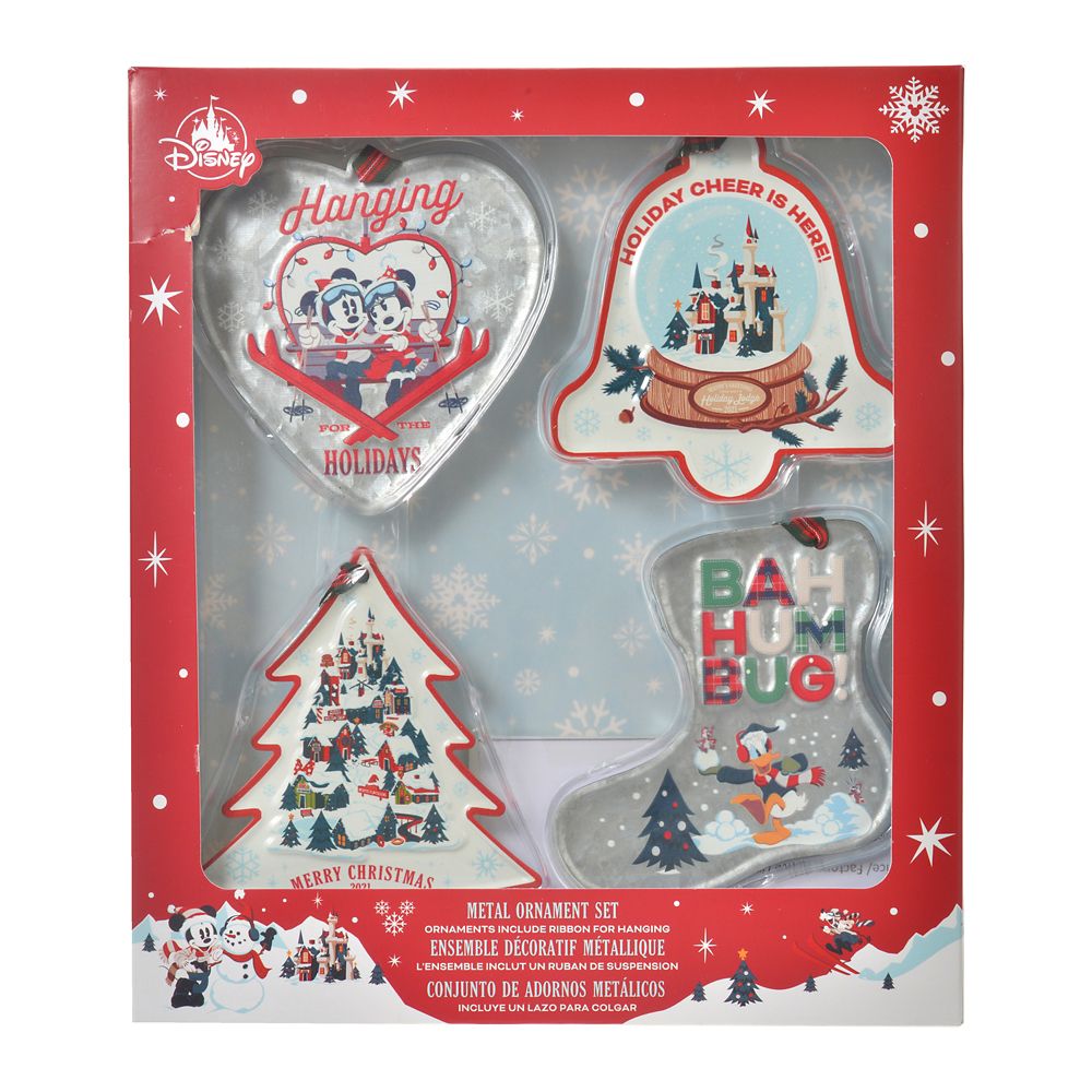 公式 ショップディズニー ミッキー フレンズ オーナメント セット シェイプ Disney Christmas 21