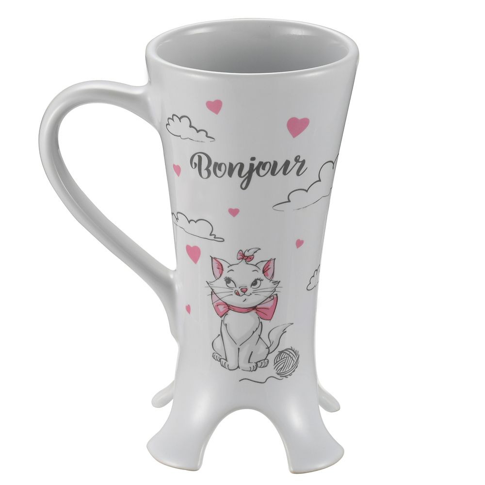 公式 ショップディズニー マリー おしゃれキャット マグカップ エッフェル塔