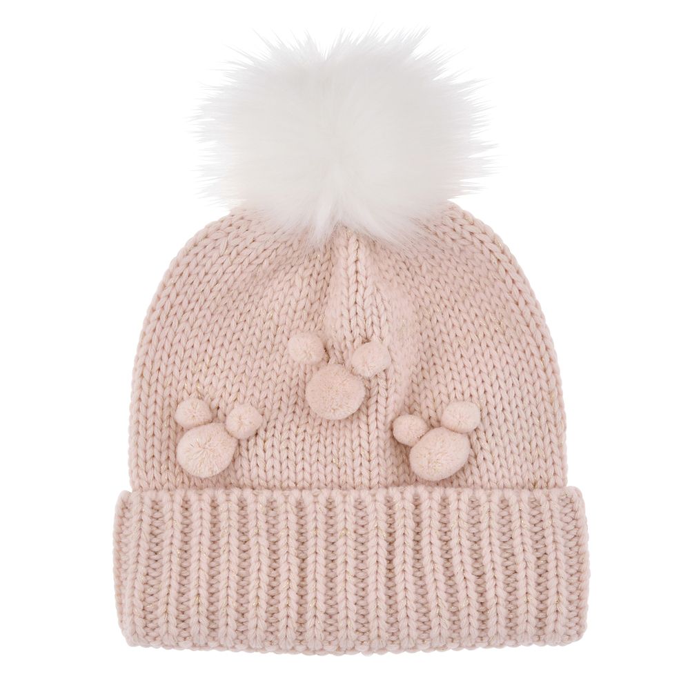 公式 ショップディズニー ミッキー 帽子 キャップ ニット Icy Winter