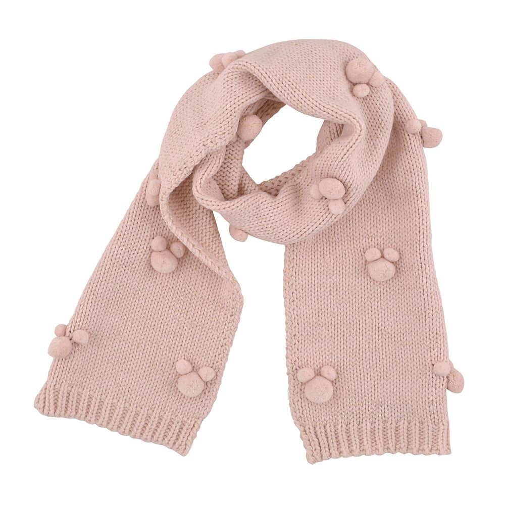 公式 ショップディズニー ミッキー マフラー ニット Icy Winter