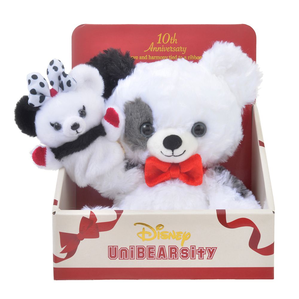 公式 ショップディズニー ユニベアシティ クッキークリーム Ss ぬいぐるみ ぬいぐるみ専用パペット付き Unibearsity 10th Anniversary