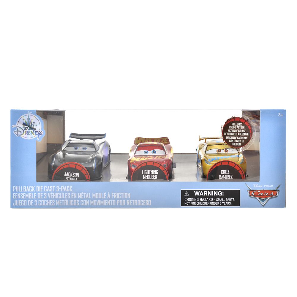 【再入荷】ライトニング・マックィーン、クルーズ・ラミレス、ジャクソン・ストーム プルバックカー カーズ