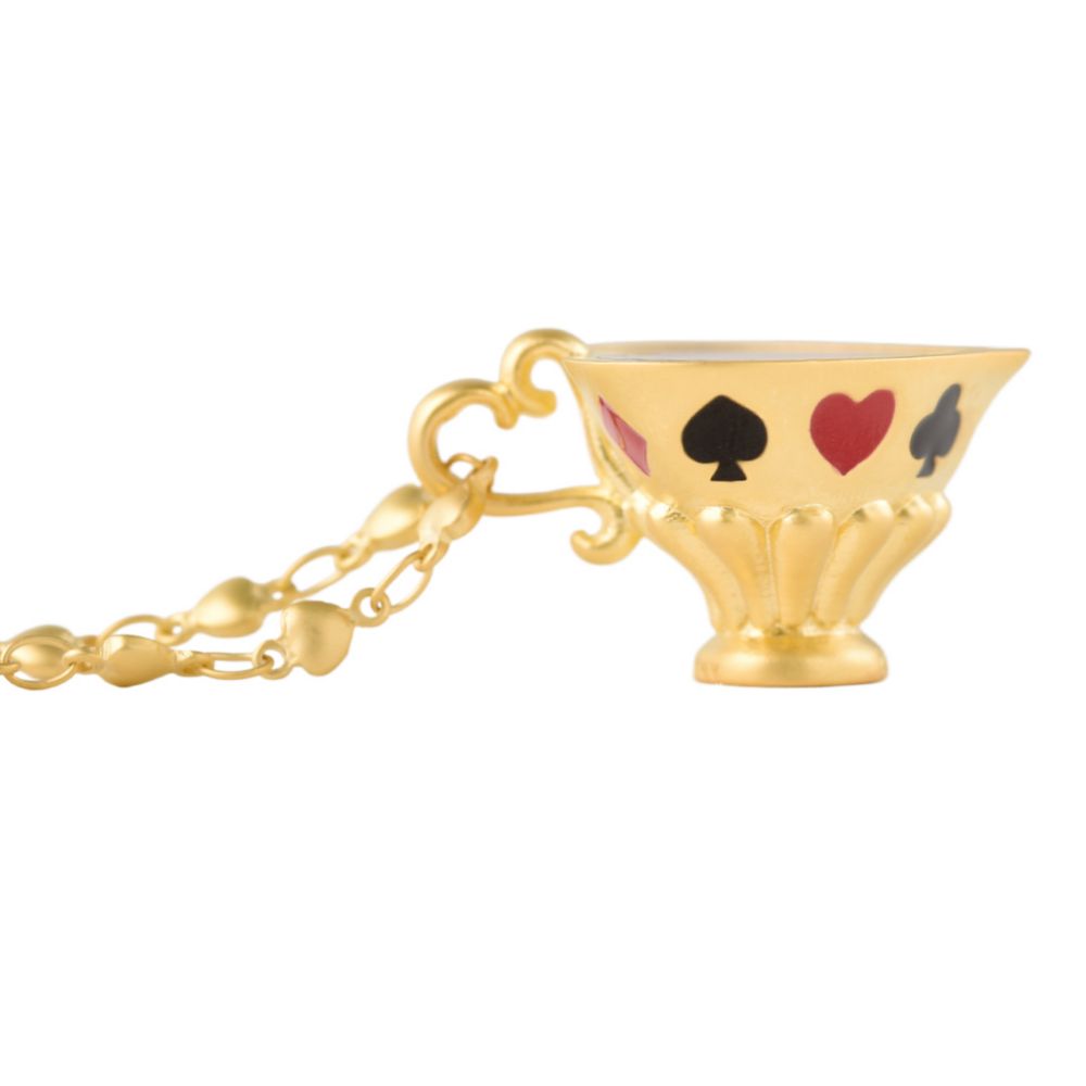 【キューポット】ハートの女王/ ネックレス　ハートティーカップ