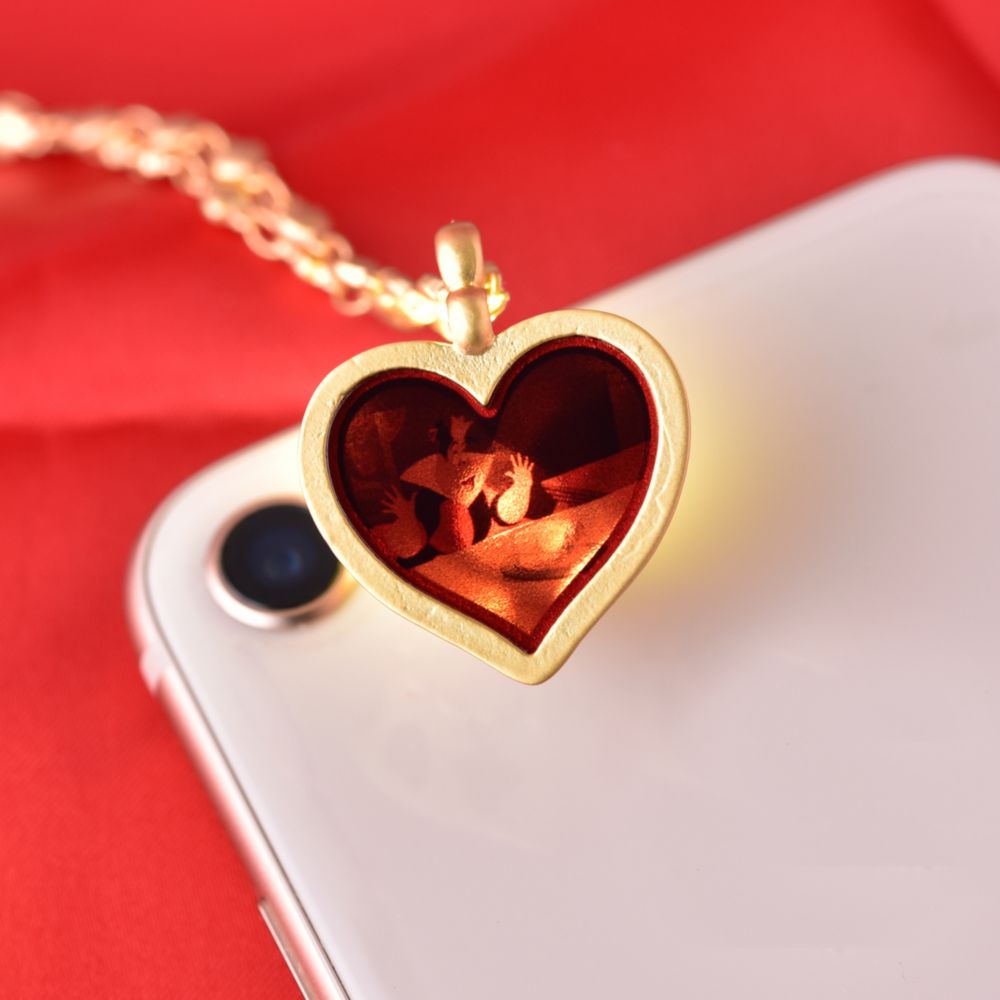 【キューポット】ハートの女王/ ネックレス　ハートティーカップ