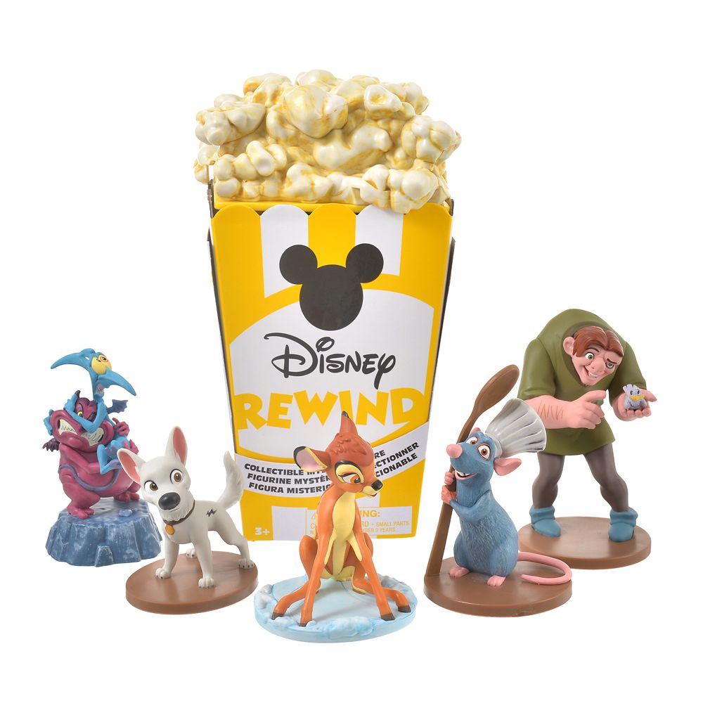 公式 ショップディズニー ディズニーキャラクター シークレットフィギュア2 Movie Popcorn