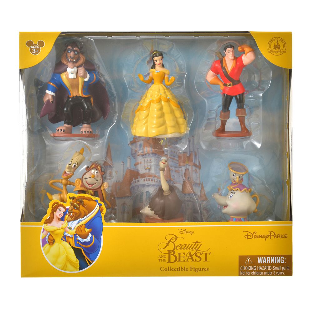 公式 ショップディズニー 美女と野獣 フィギュアセット Collectible
