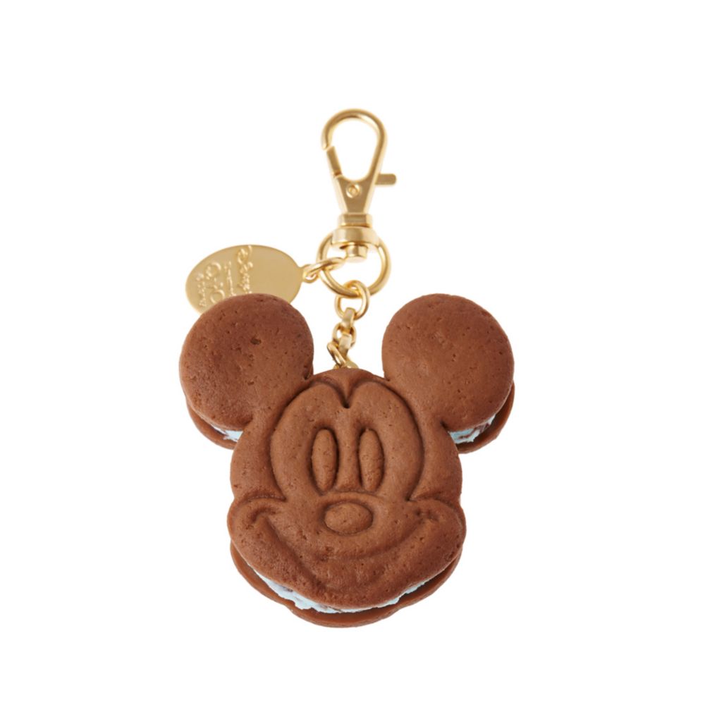 【キューポット】ミッキーマウス / バッグチャーム　チョコミント クッキーサンドアイス