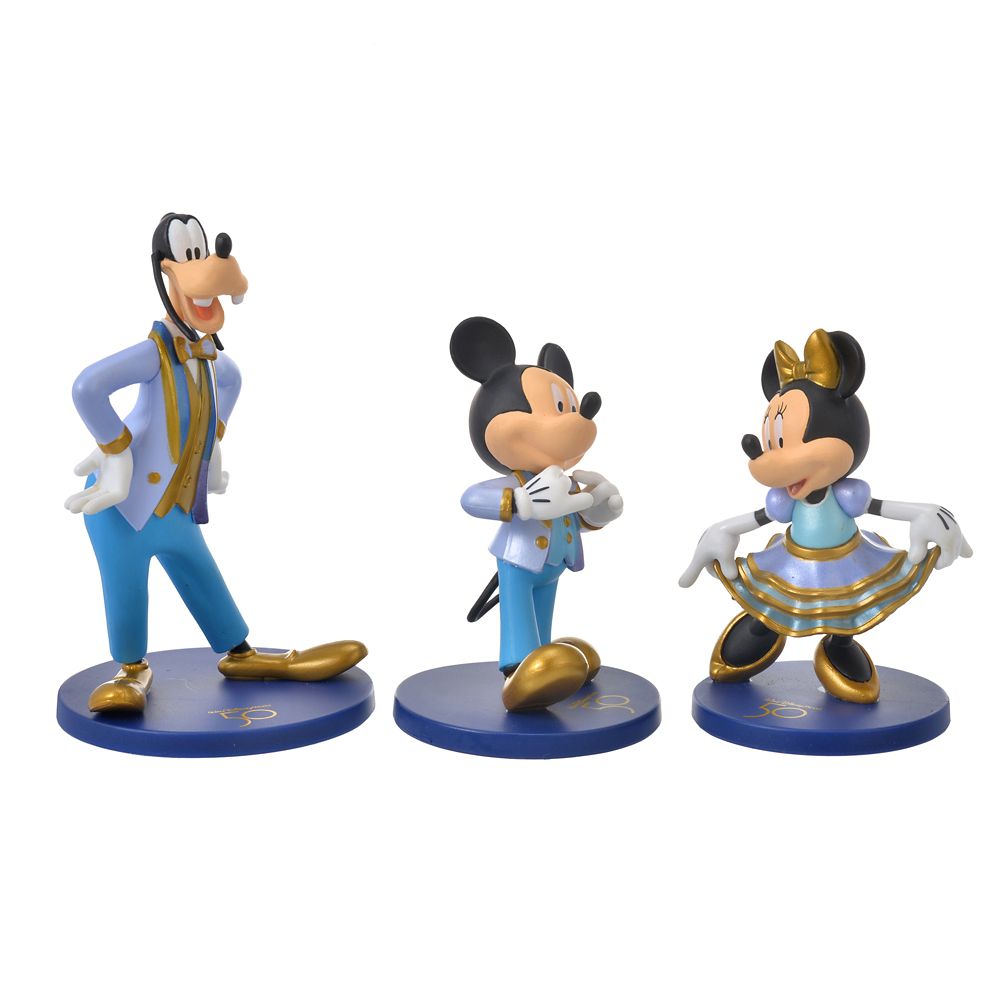 公式 ショップディズニー ミッキー フレンズ フィギュアセット Collectible Walt Disney World 50th Celebration