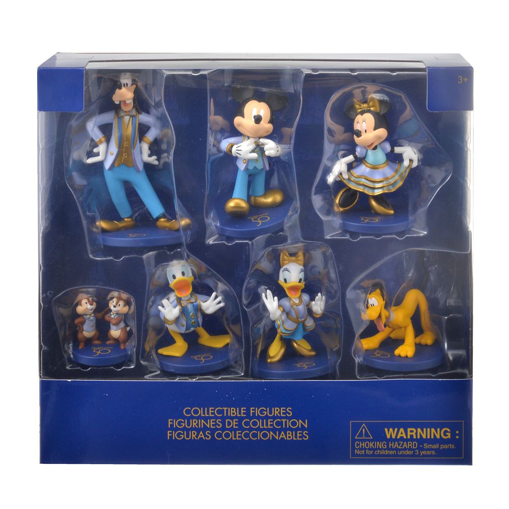 公式 ショップディズニー ミッキー フレンズ フィギュアセット Collectible Walt Disney World 50th Celebration