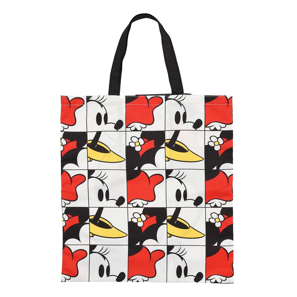 公式 ショップディズニー ミニー ショッピングバッグ エコバッグ クローズアップ