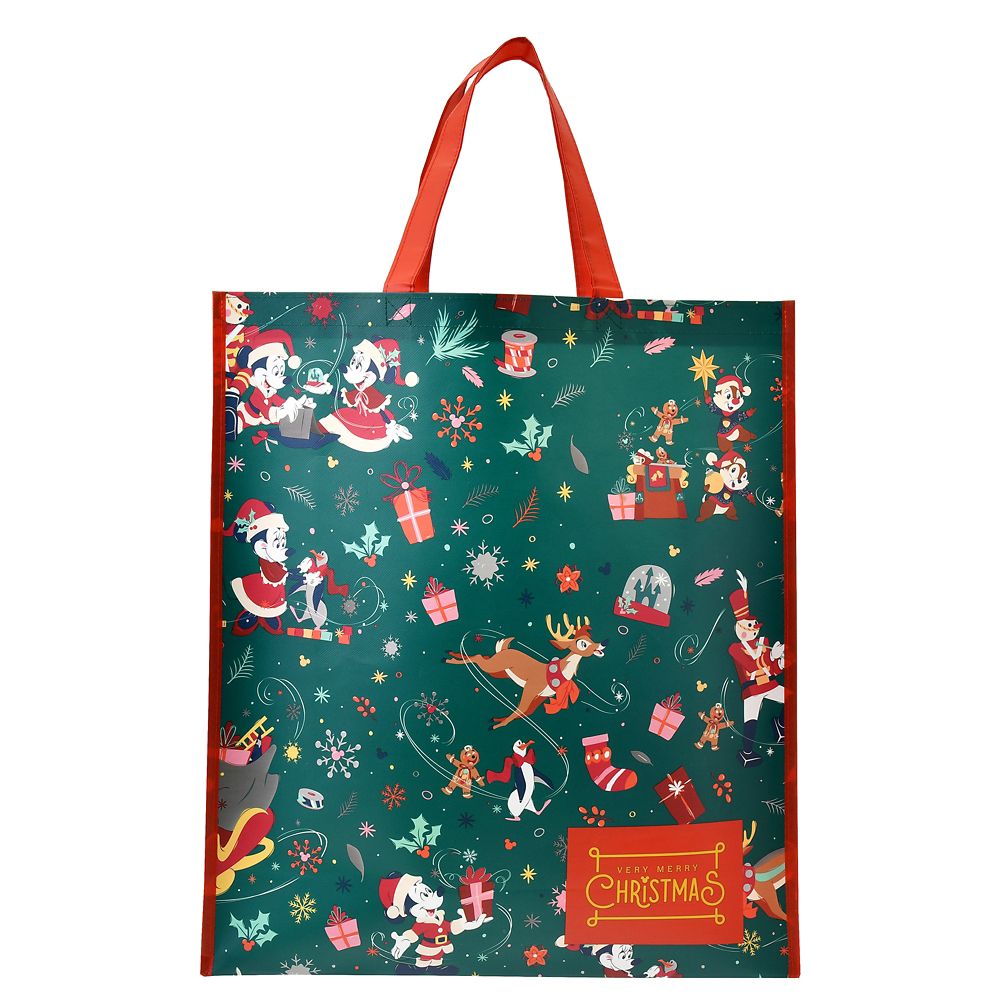 公式 ショップディズニー ミッキー フレンズ ショッピングバッグ エコバッグ Disney Christmas 22